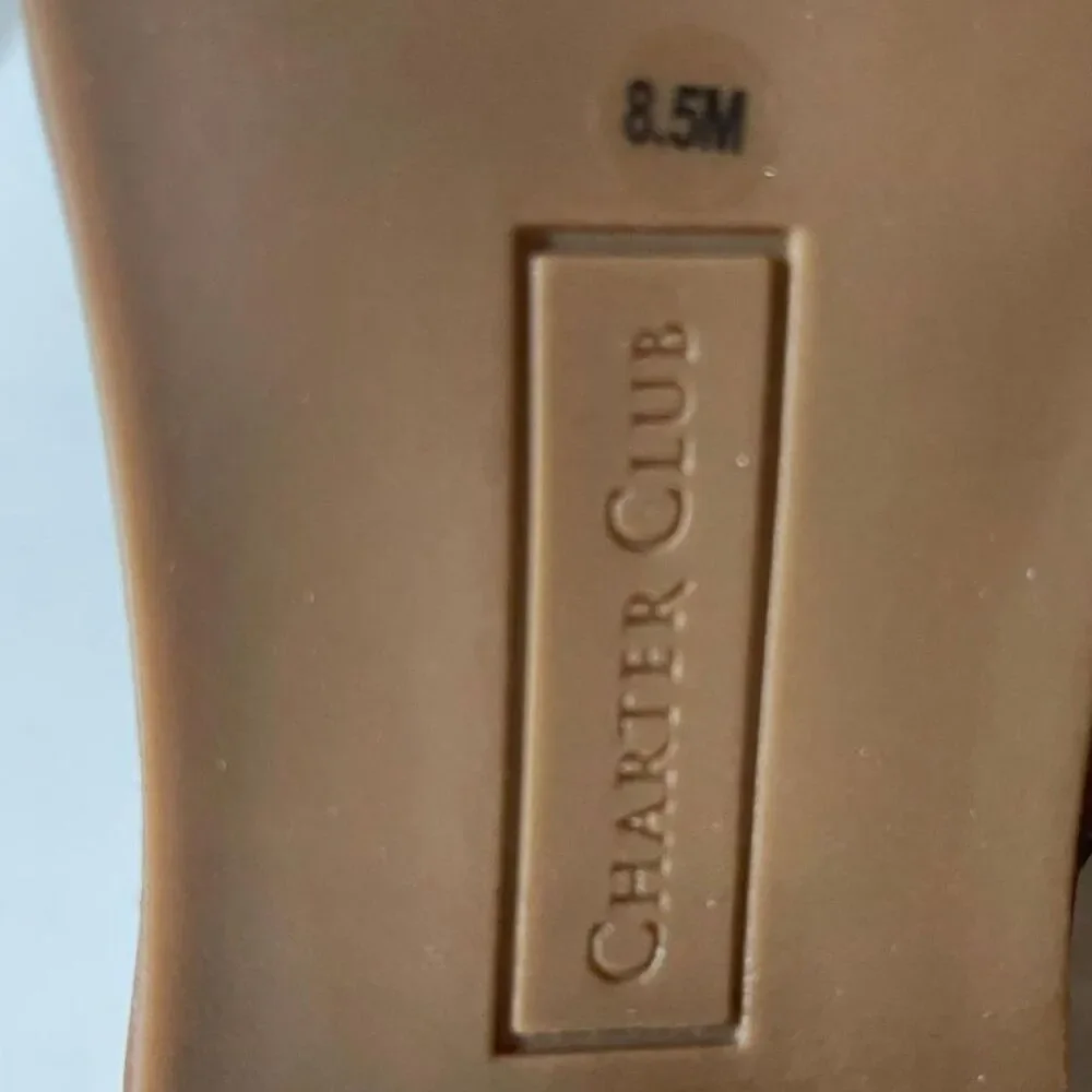 Charter Club Johannes Brown Riding Boots, Created for Macy's. NEW, Size 8.5